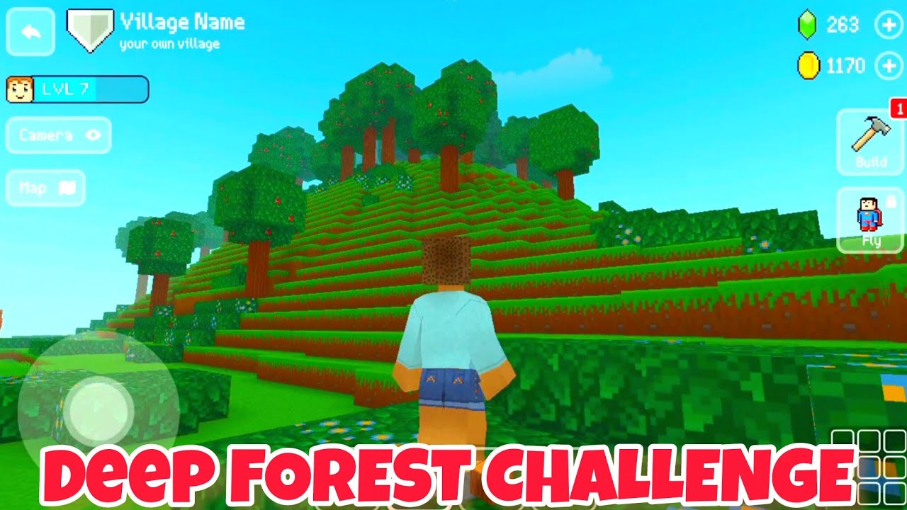 Deep forest challenge 🤩 new block craft gameplay video 