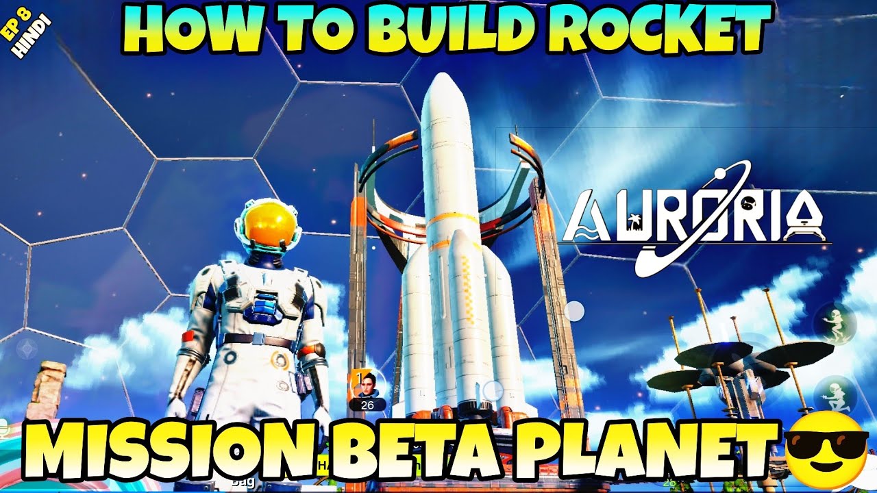 TRAVELLING🚀 TOWARDS BETA PLANET🌑 ADVANTURE IN AURORIA : A PLAYFUL JOURNEY|| HACKGOD GAMING