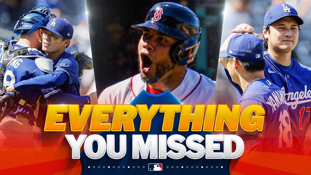Red Sox win their 13th straight game, Yoshinobu Yamamoto's complete game AND MORE MLB News!