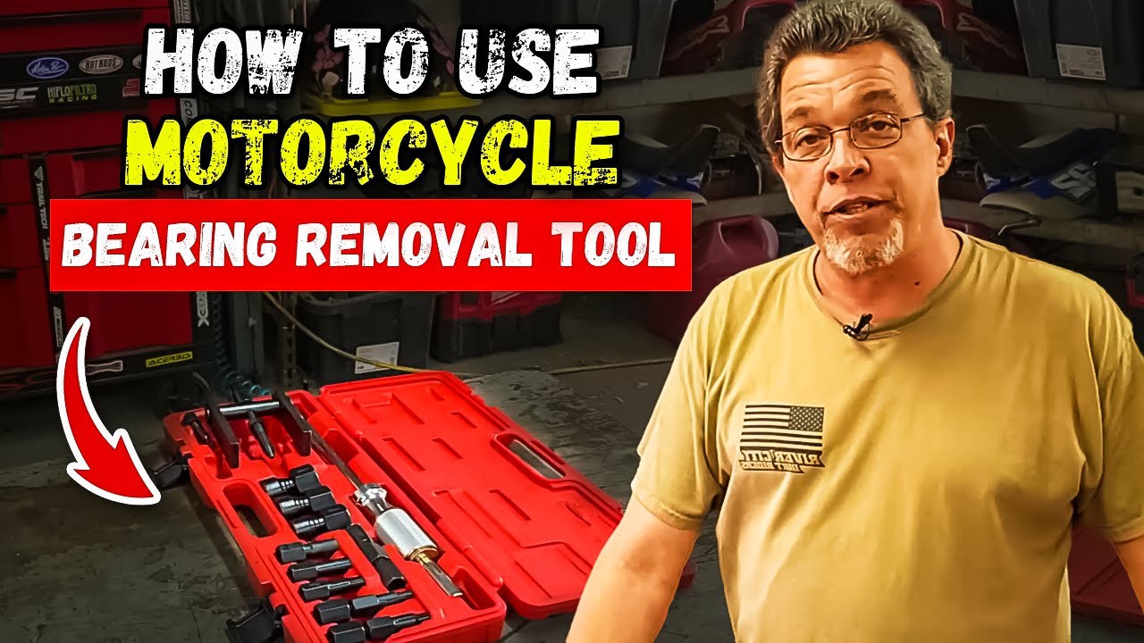 How to use Alpha Moto Motorcycle Blind Bearing & Bridge Puller