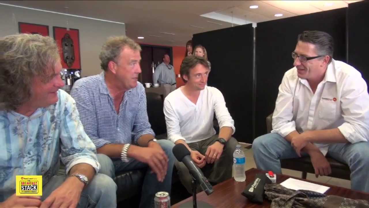 Интервью Top Gear с Джереми, Джеймсом и Ричардом