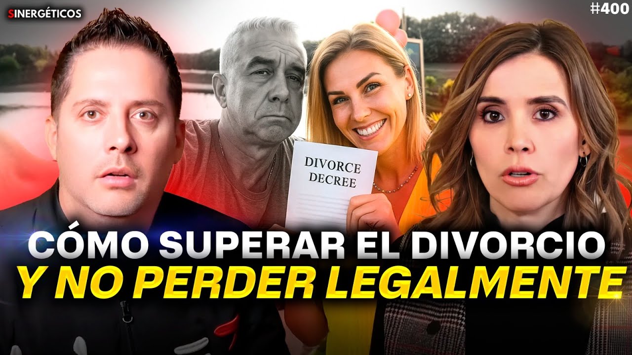 COMO SUPERAR EL DIVORCIO Y NO PERDER LEGALMENTE| Elena Crespo | #400 SINERGÉTICOS