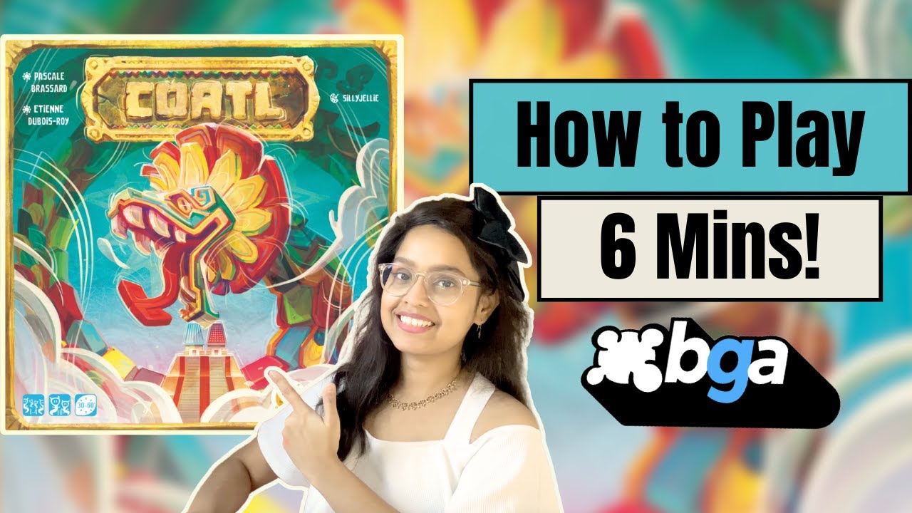 Coatl - How to Play on Board Game Arena | 6 Mins