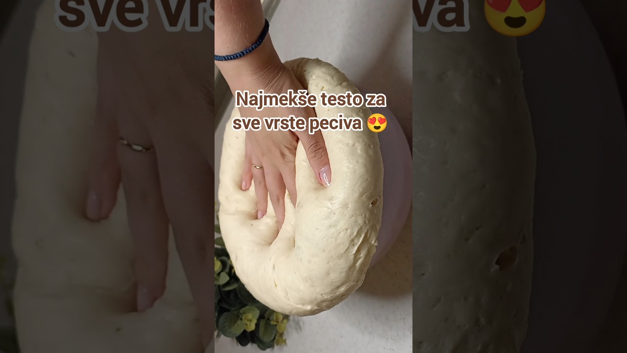 Najbolji recept 👆 za kiflice, sve vrste peciva pa čak i slavski kolač