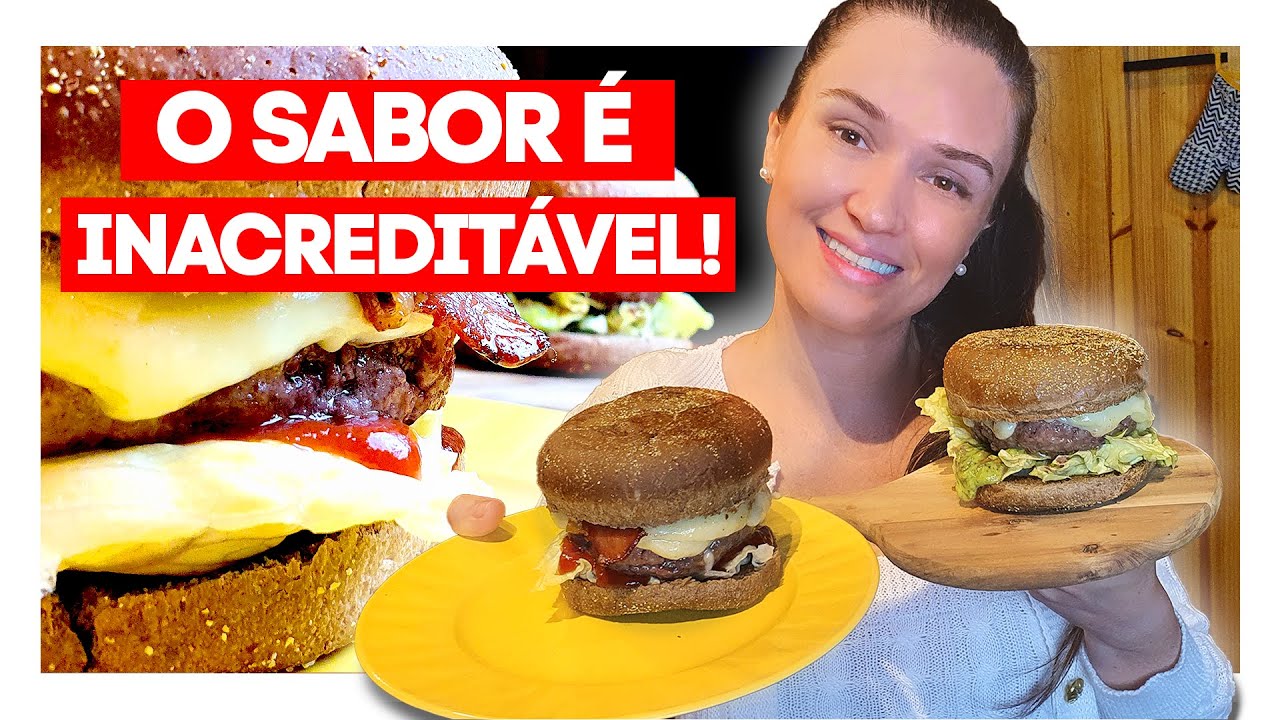 Hambúrguer Artesanal - Essa Receita é tão boa que vai te surpreender