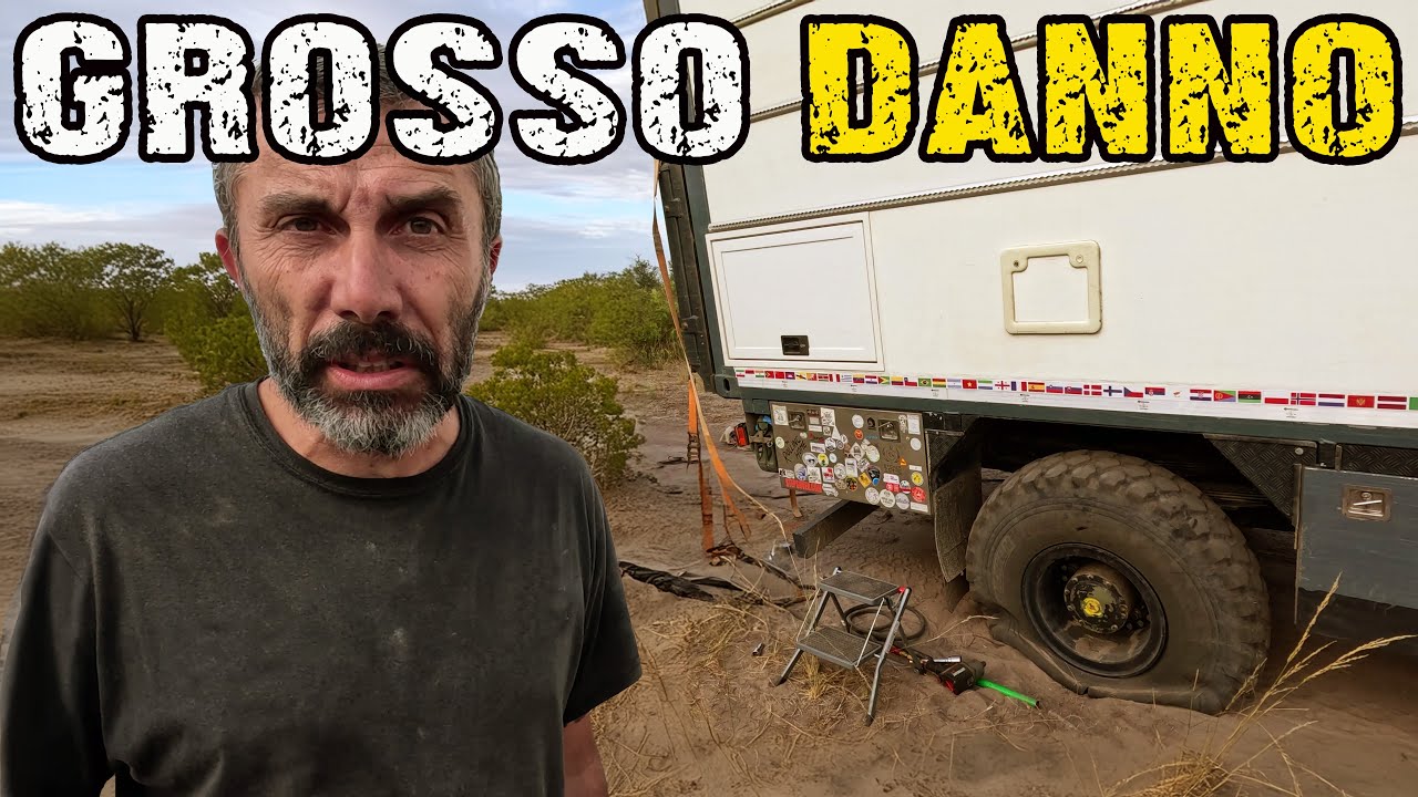 BRUTTA 🔥 BRUTTA 🔥 SITUAZIONE 😳 Ci costerà CARA 🤑 Giro del MONDO in CAMPER 4x4 👉 Africa NAMIBIA