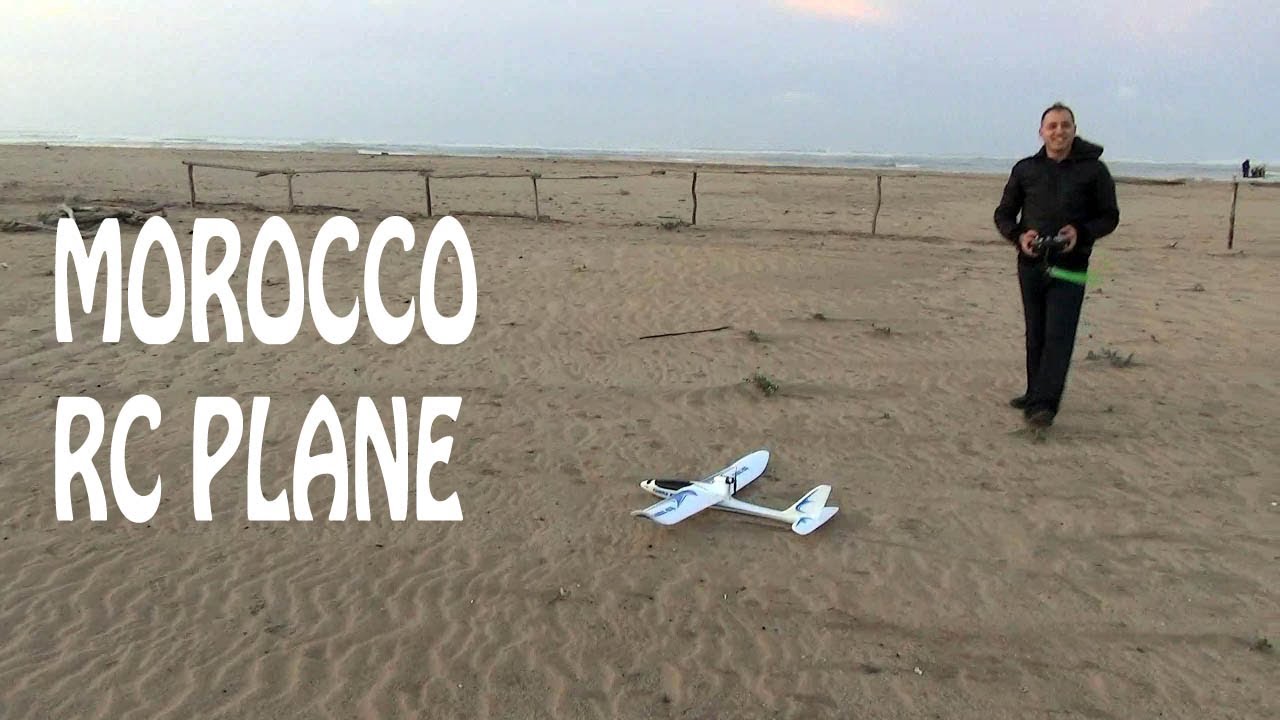 RC plane, Avion t&eacute;l&eacute;guid&eacute;  Maroc