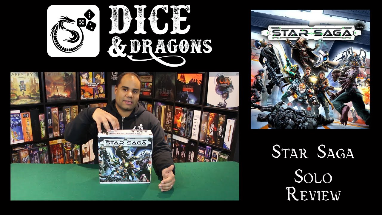 Dice and Dragons - Star Saga Solo Review