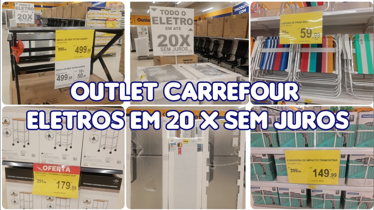 ELETRODOMÉSTICOS E ELETRÔNICOS EM 20 X SEM JUROS. VOU COMPRAR A LOJA TODA.