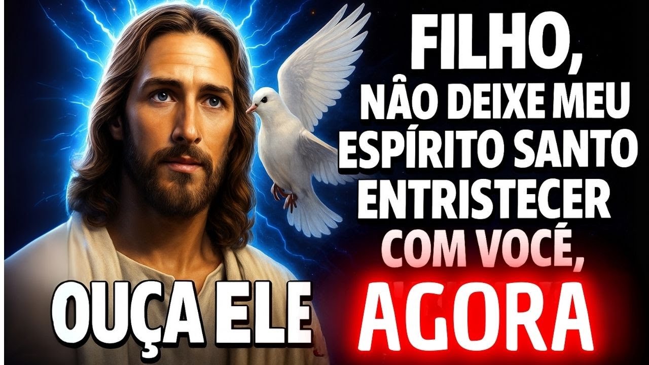 🔥 NÃO RESISTA! O ESPÍRITO SANTO ESTÁ GRITANDO POR VOCÊ AGORA!