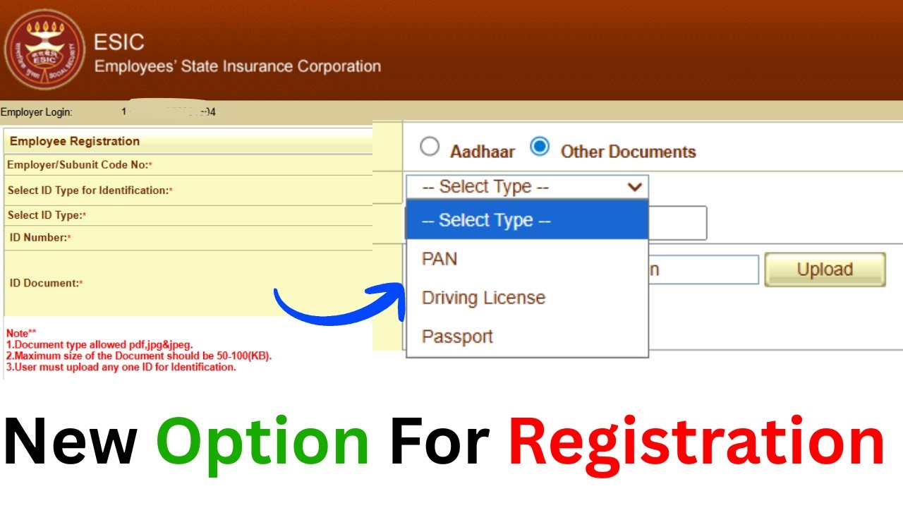 ESIC Registration Process For Employees !