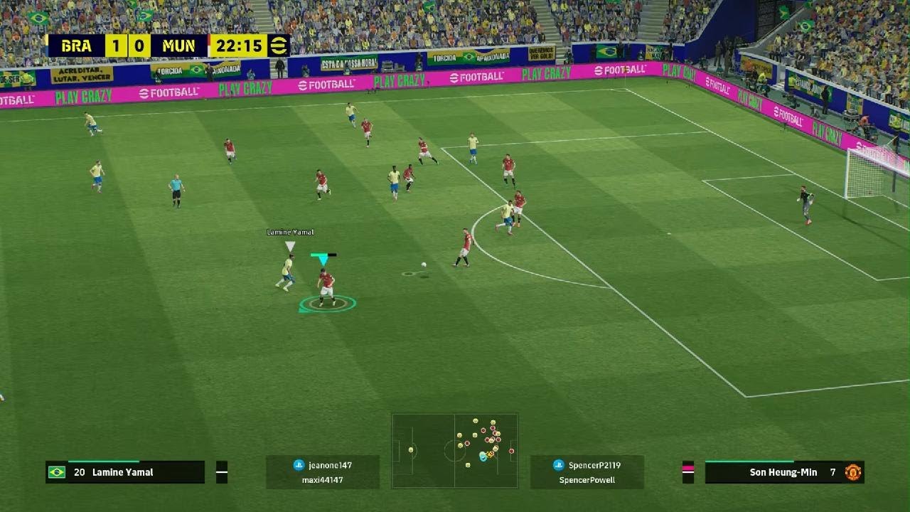 eFootball GamePlay (at the end my opponent Conceded the match)