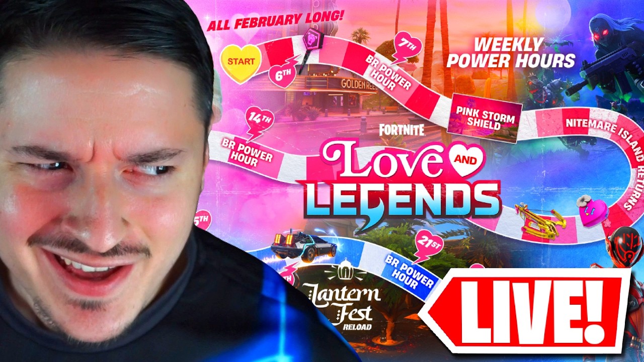 🔴 FORTNITE UPDATE SAN VALENTINO - CODICE MARTEX