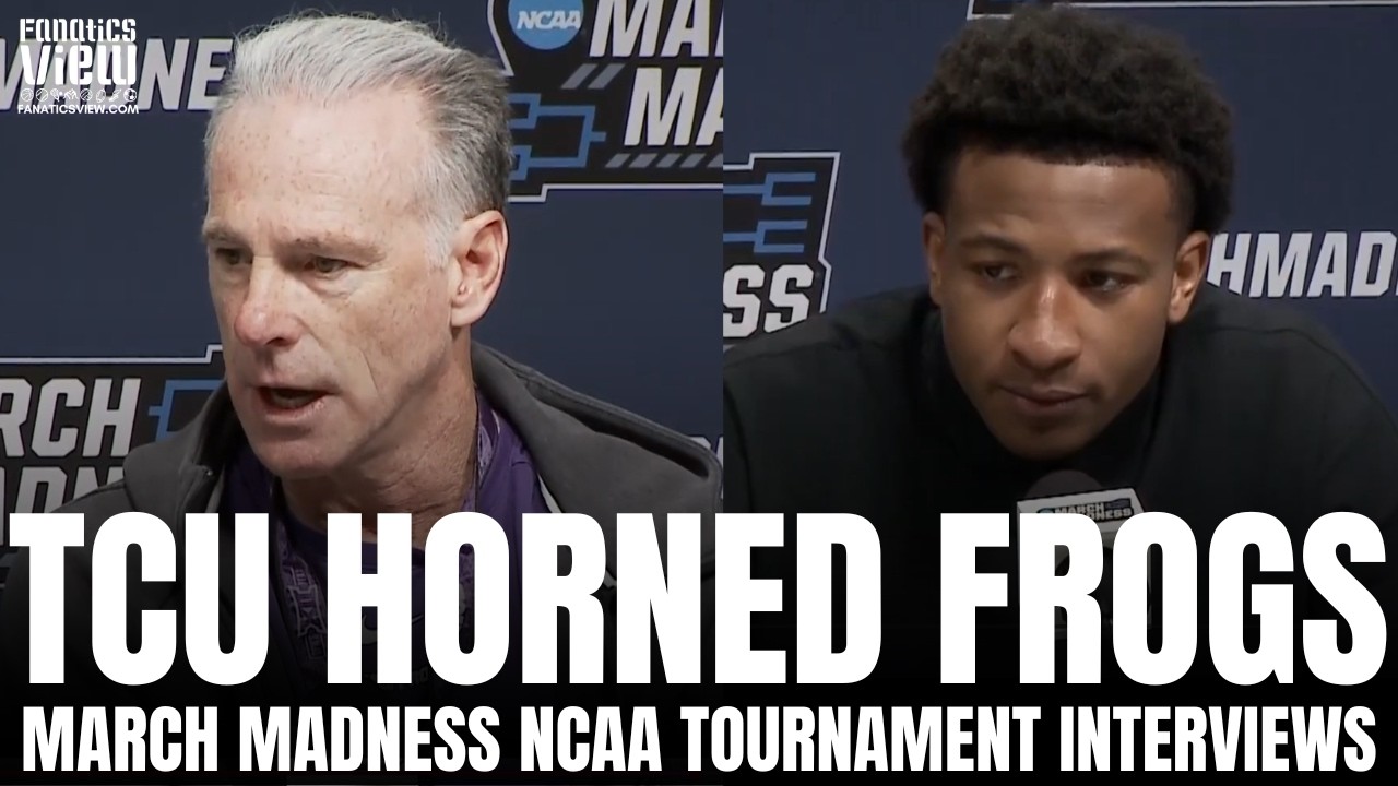 Джейми Диксон и команда TCU Horned Frogs анализируют сезон 2026 года и матч March Madness против ...
