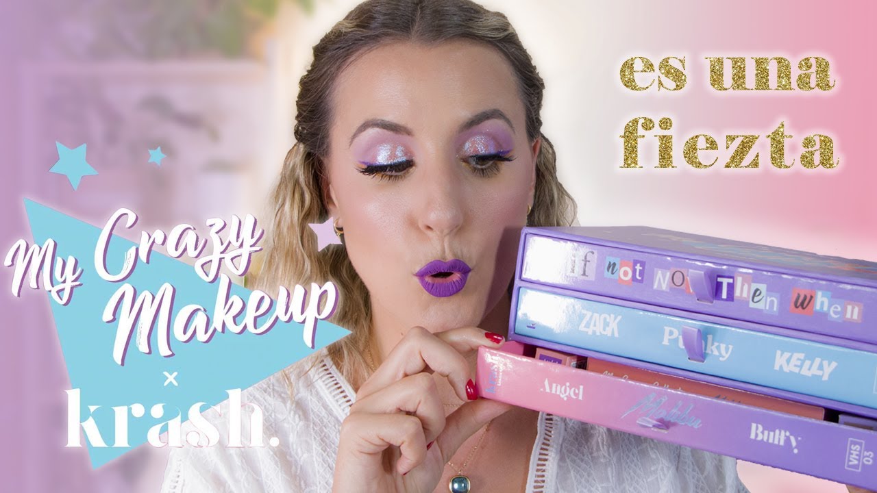 Probando la colección de MyCrazyMakeup x Krash