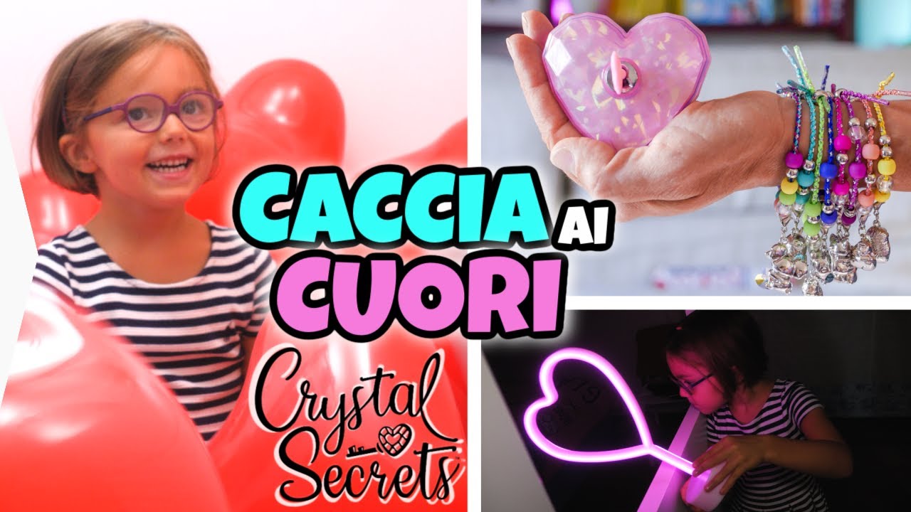 CACCIA AL TESORO dei CUORI 💕 Crystal Secrets a SORPRESA