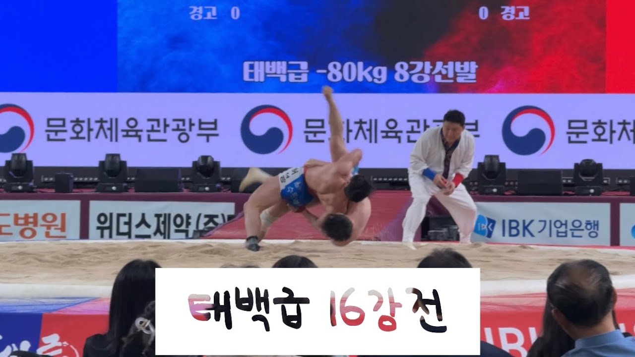 [2025 추석장사씨름대회] 허선행 태백급 16강전
