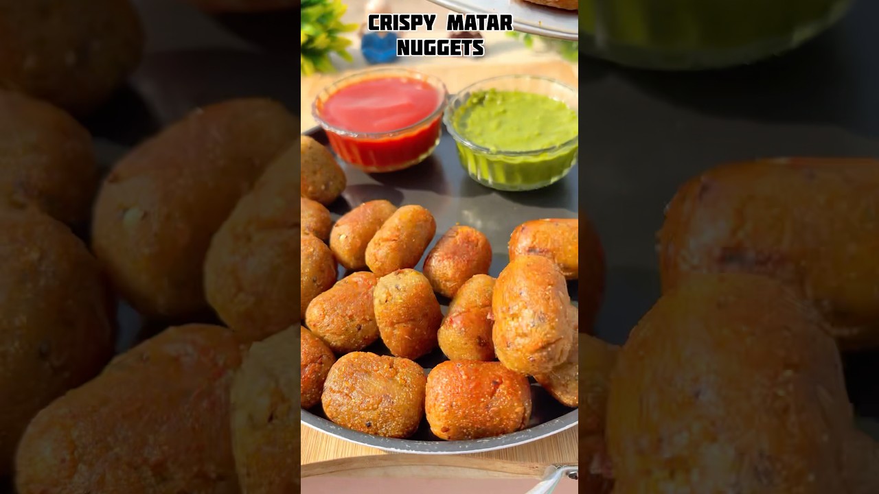 Crispy Matar Nuggets #shorts #matar #crispy #potato #recipe #snacks