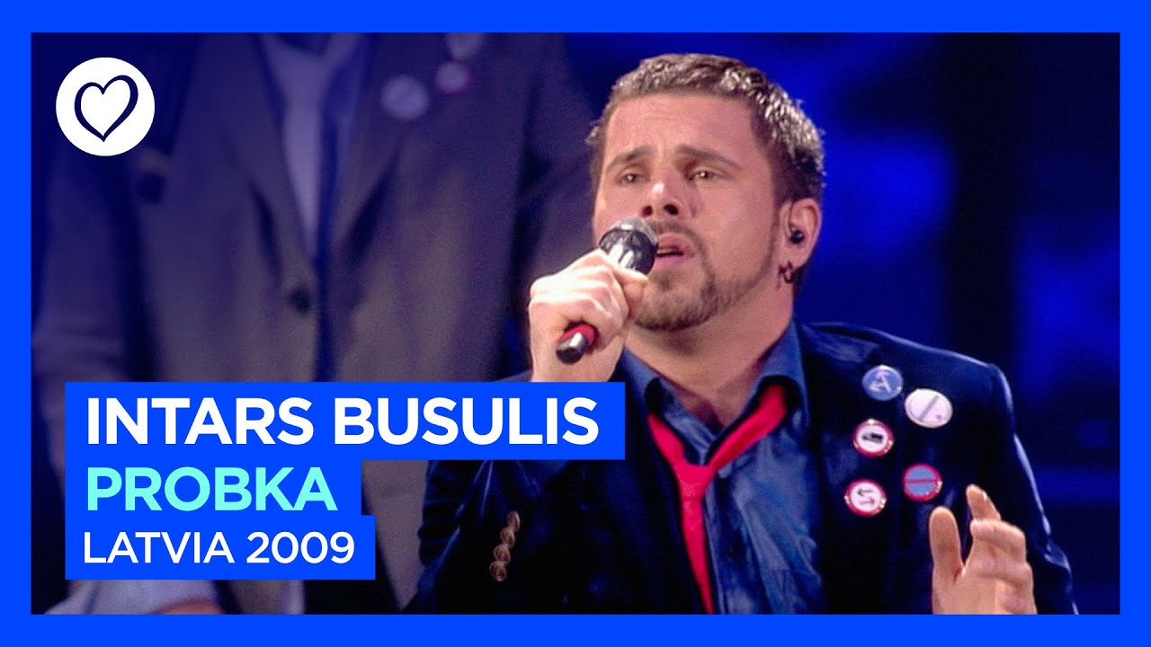 Intars Busulis - Probka (LIVE) | Latvia 🇱🇻 | Second Semi-Final | Eurovision 2009