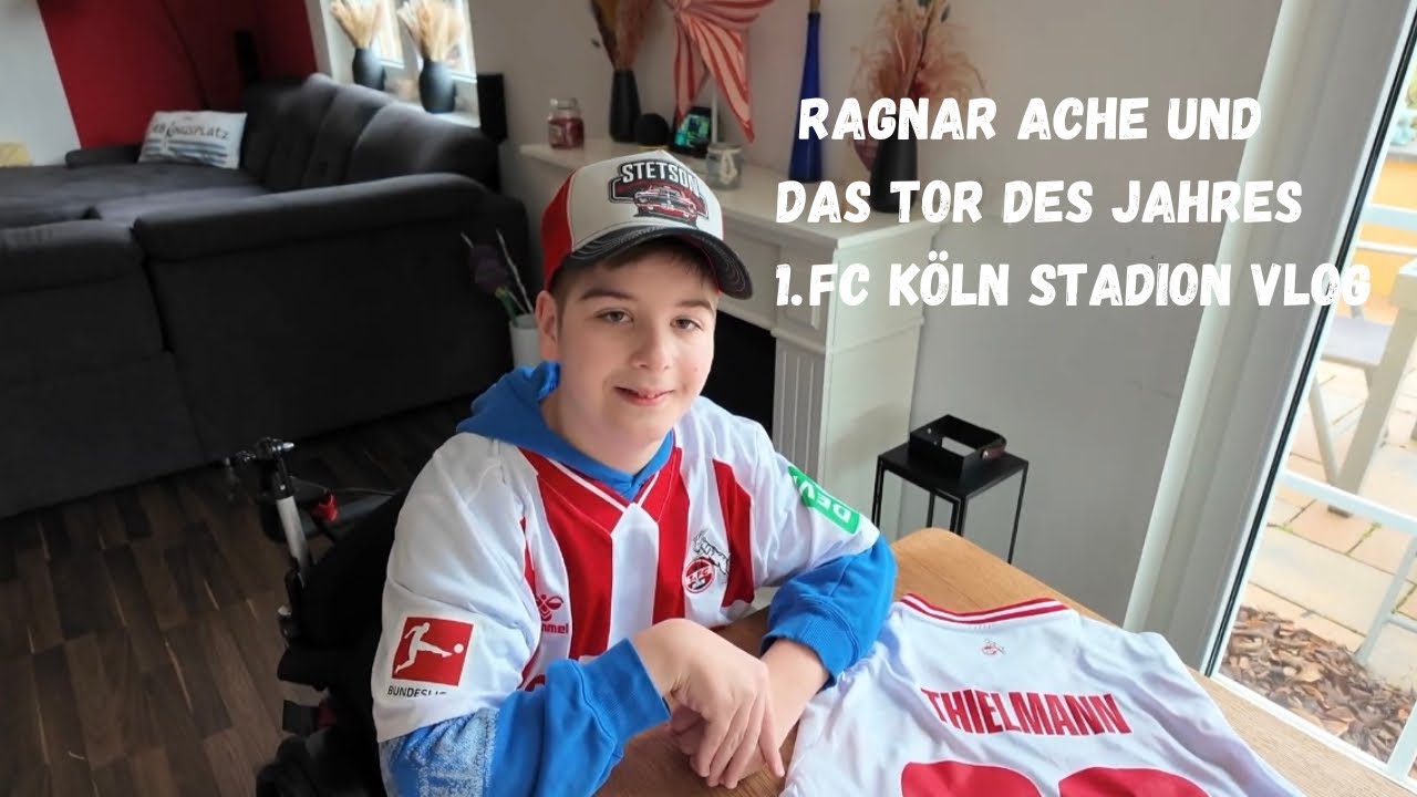 Ragnar Ache und das Tor des Jahres - 1. FC K&ouml;ln gg. Hoffenheim Stadion-VLOG