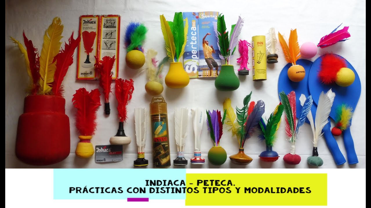 INDIACA - Peteca Patio. Tipos y modalidades (JDA)