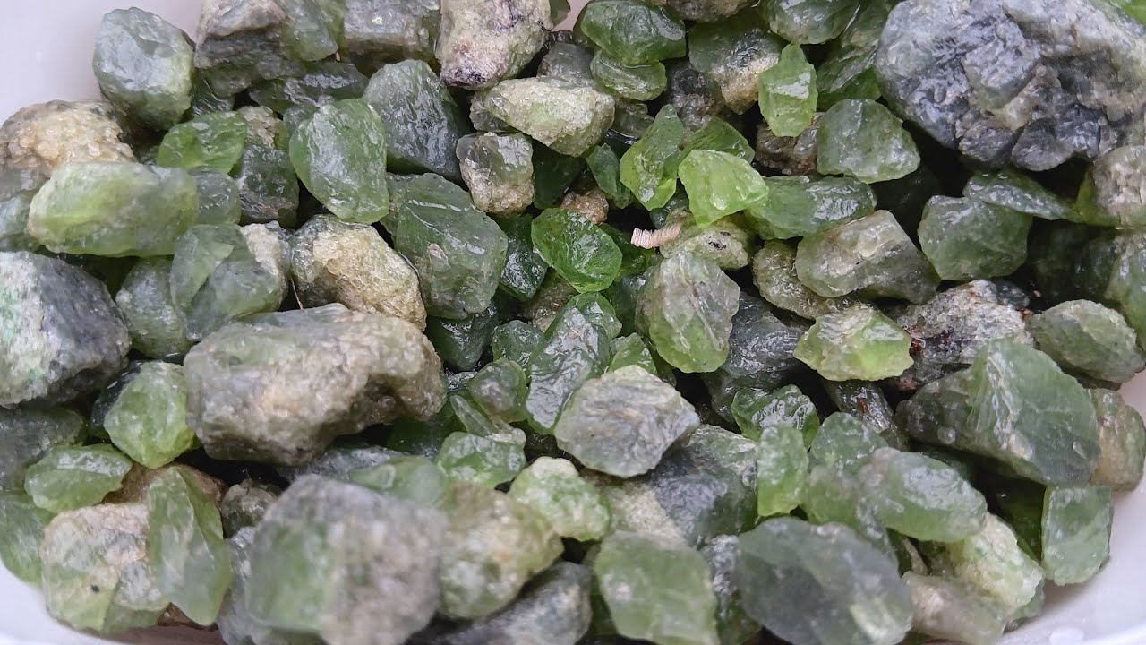 Noch mehr Olivin und Peridot in Norwegen