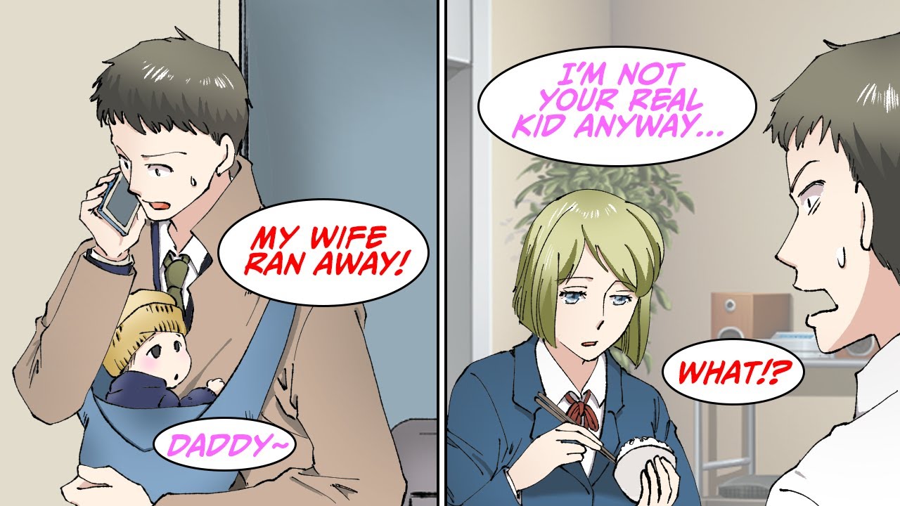 My wife left the divorce papers and ran away from home [Manga Dub]