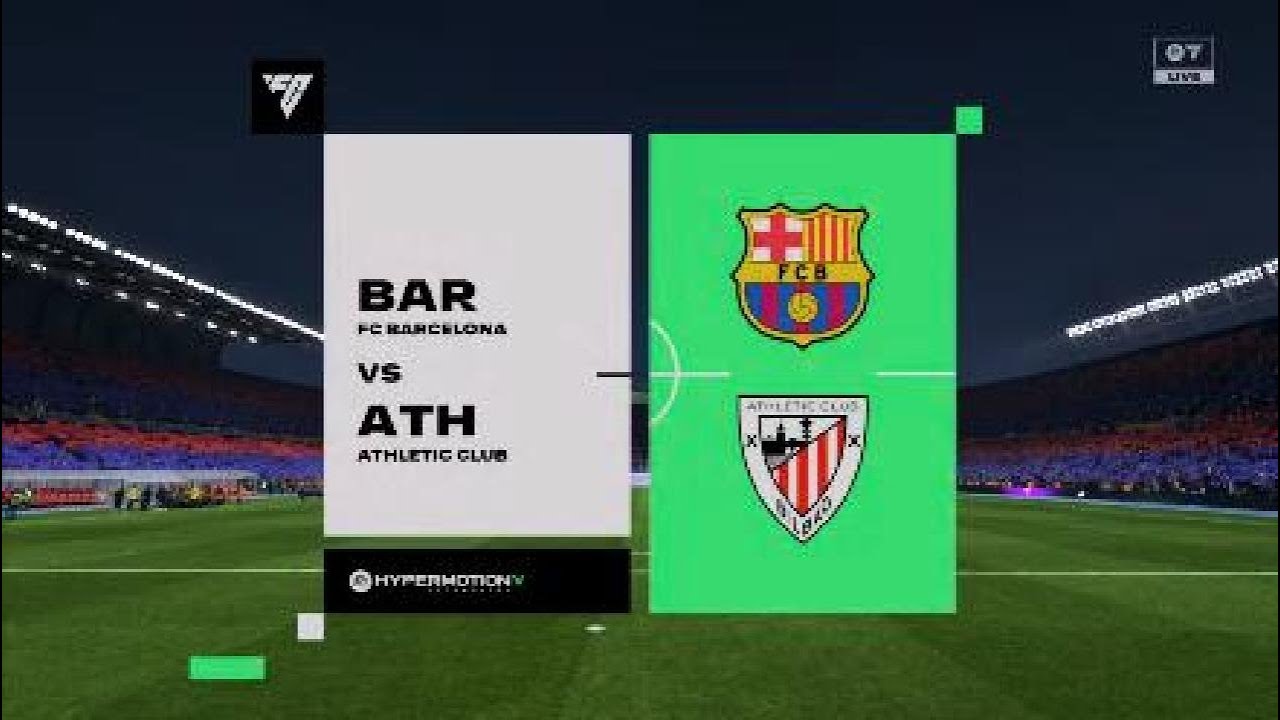 FC 26_FC Barcelona - Athletic Club | 1er tiempo | Semifinal | SUPERCOPA