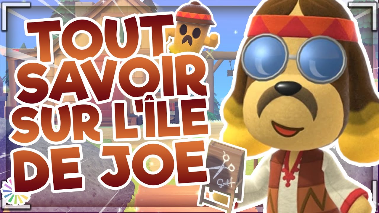 🏝️​  TOUT savoir sur L'ÎLE DE JOE sur ANIMAL CROSSING NEW HORIZONS