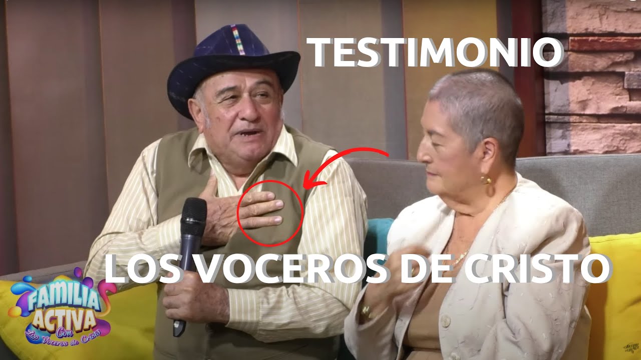😲 😱 ¡Mira lo que pasó en vivo!: Testimonio parte 2 Los Voceros de Cristo - Familia Activa
