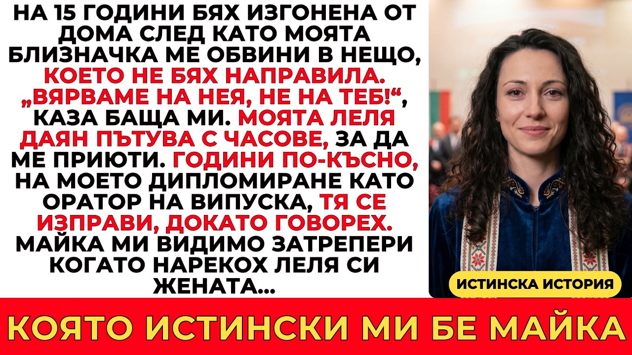 СЕСТРА МИ МЕ ОБВИНИ НА 15 И БЯХ ИЗГОНЕНА — ГОДИНИ ПО-КЪСНО ЛЕЛЯ МИ СЕ ИЗПРАВИ И ВСИЧКО СЕ ПРОМЕНИ