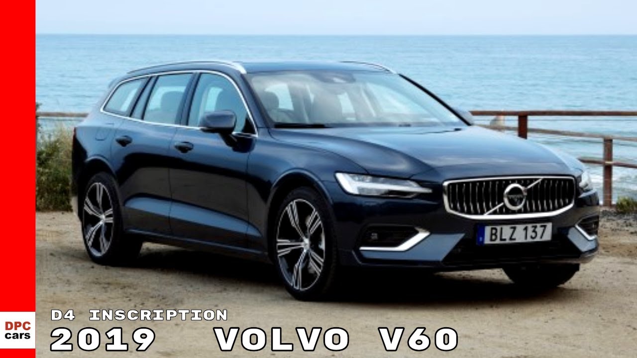2019 Volvo V60 D4 Inscription Denim Blue