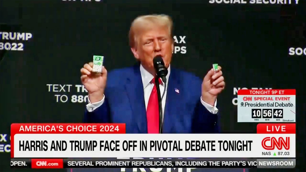 CNN PLAYS Trump cognitive decline reel