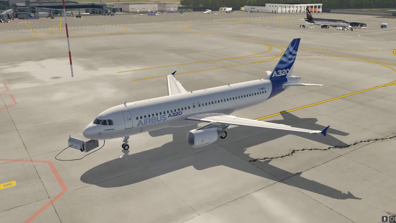 Подготовка кабины самолета A320 (Preliminary cokpit preparation A320)