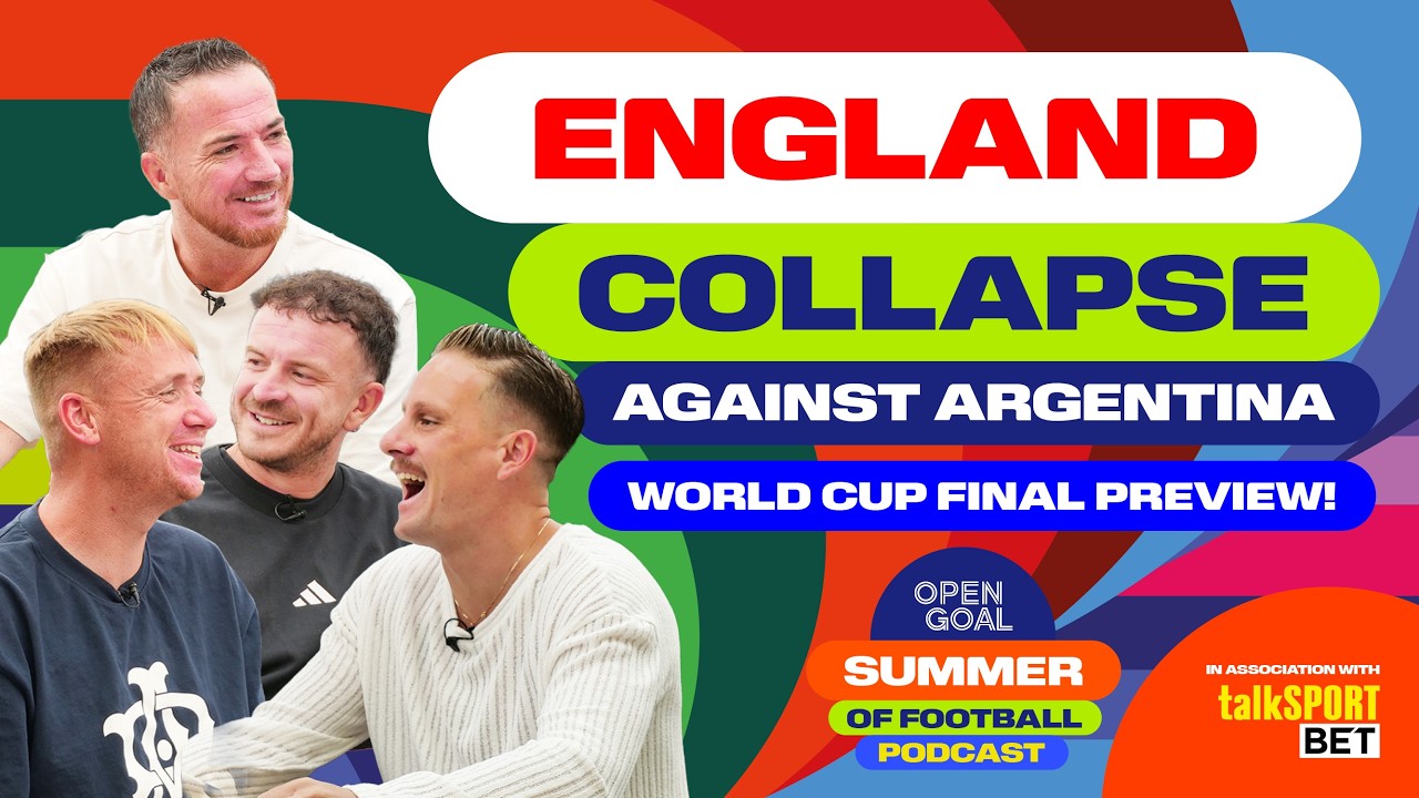 ENGLAND COLLAPSE AS MESSI & ARGENTINA'S LATE WIN SENDS THE TO WORLD CUP FINAL vs SPAIN!