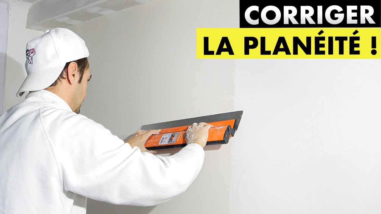 Corriger La Planéité Avec Un Enduit De Lissage