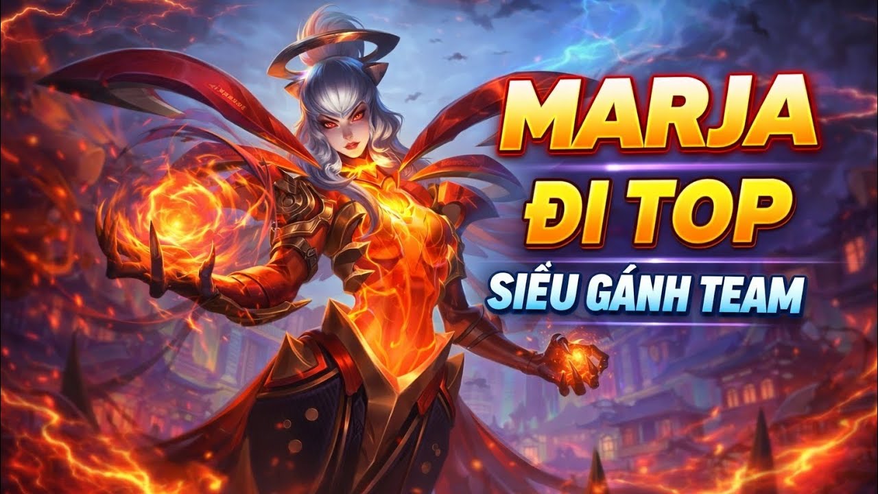 ( Rank Đơn ) Marja Đi Top Gánh Team | Rank Đơn Leo Thẳng