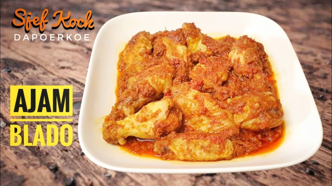 Ajam Blado Recept | Kip Belado | Ayam Balado | Indonesische Keuken