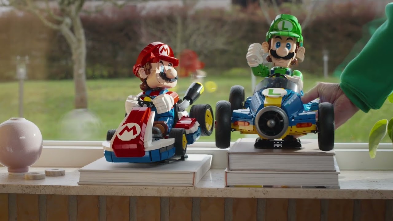 🏎️ LEGO 72050 Mario Kart: Luigi en Mach 8