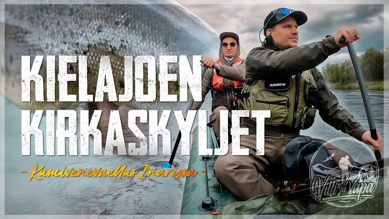 SILVERSIDES OF THE KIELA RIVER – Rubber boat trek in Lapland [ENG SUB] | Villi ja Vapa episode 1