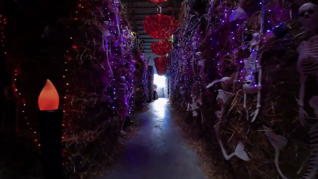 FPV Drone Tour of the Haunted Mermaid Barn 👻🧜‍♀️  Halloween Walkthrough 2025