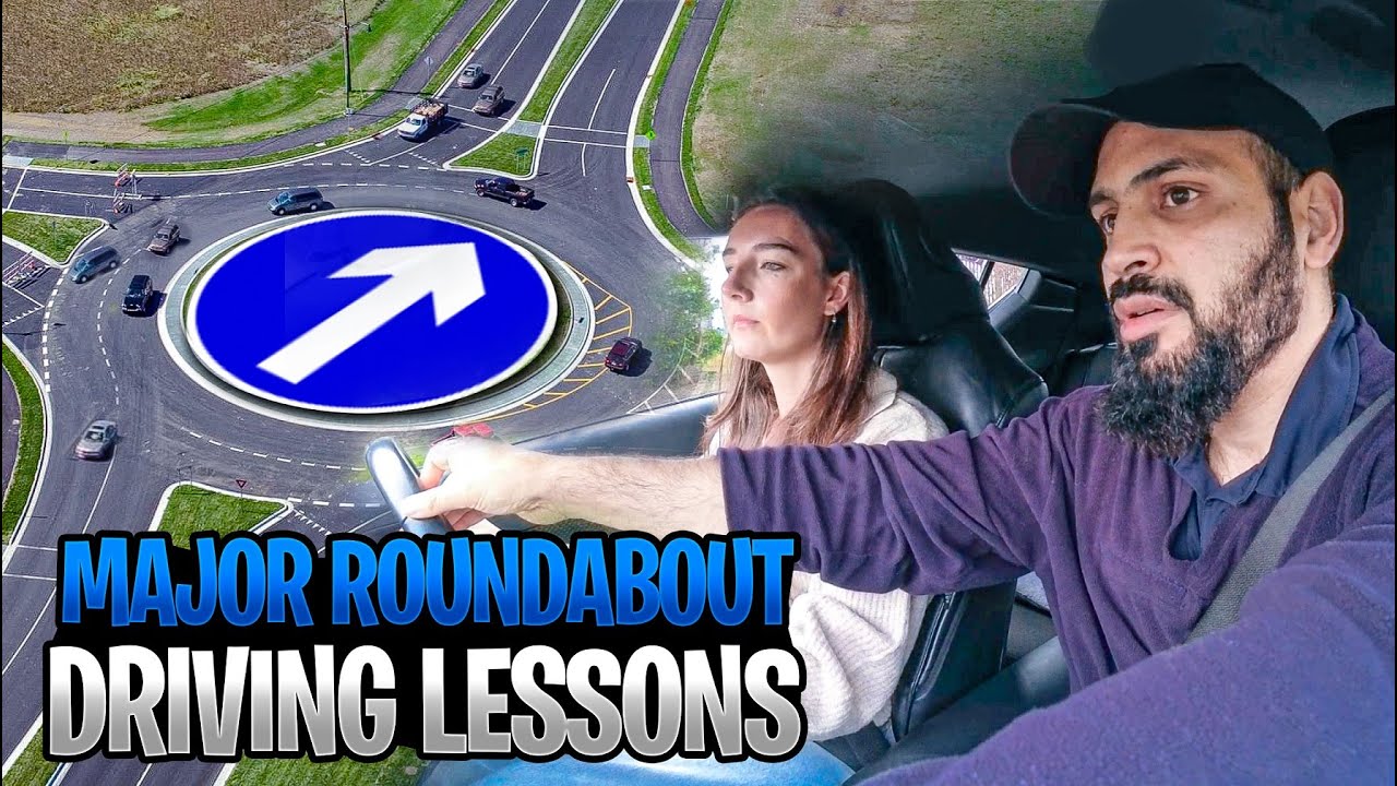Learn going straight ahead in Major Roundabout |  Major Roundabout Lesson