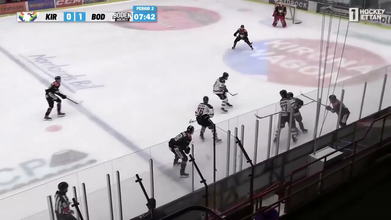 Artur Ogandzhanyan #31 Kiruna IF vs. Bodens HF HockeyEttan Norra 