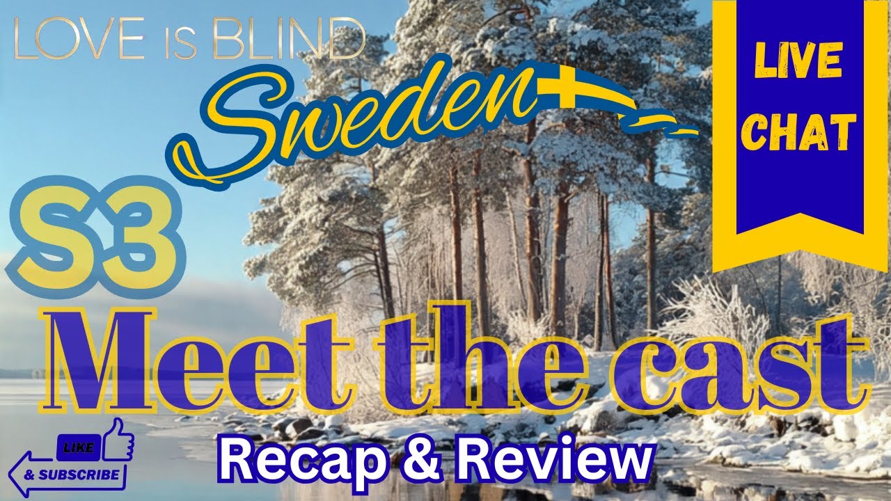 Meet the Cast - Love Is Blind Sweden Season 3