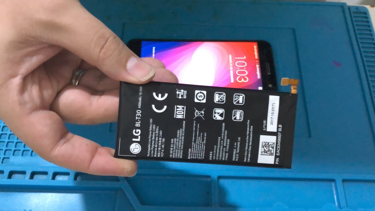 TROCA DA BATERIA | LG K10 POWER  M320 TV (PASSO A PASSO)