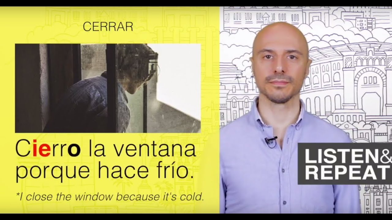 Learn Spanish: (90) Irregular verbs: E to IE change