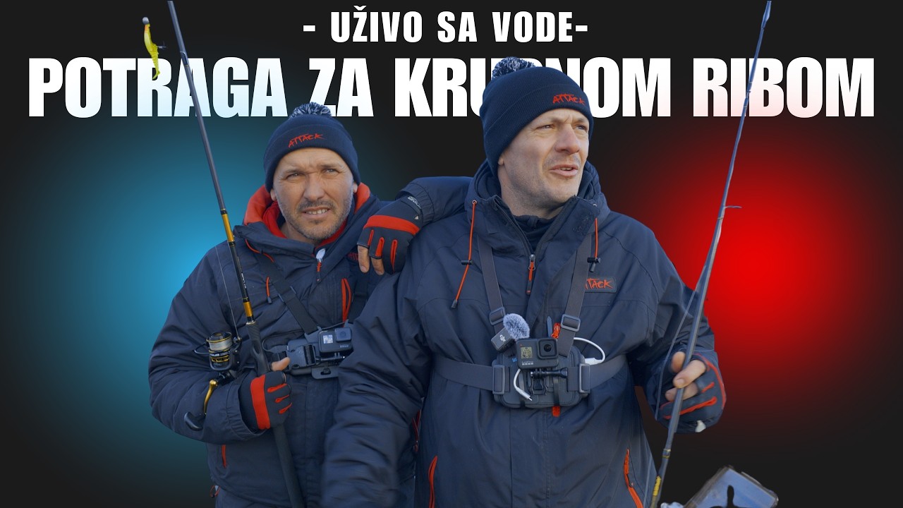 Potraga za Krupnim Smuđem - UŽIVO SA VODE