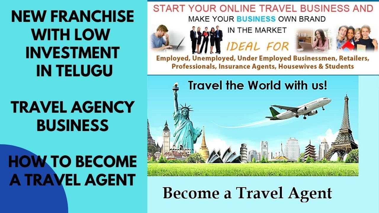 New franchise with very low investment|Travel agent business|Travel agency|Become a travel agent