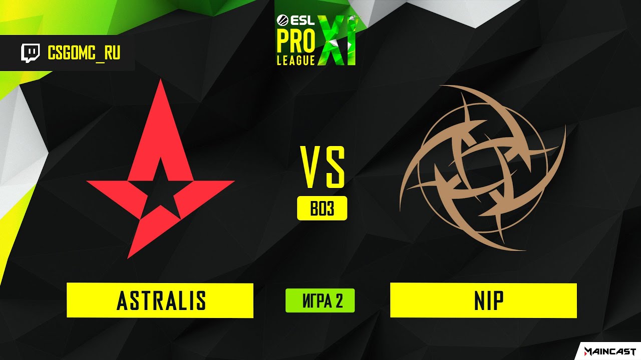 Astralis vs NiP [Map 2, Overpass] (Best of 3) ESL Pro League | Groups