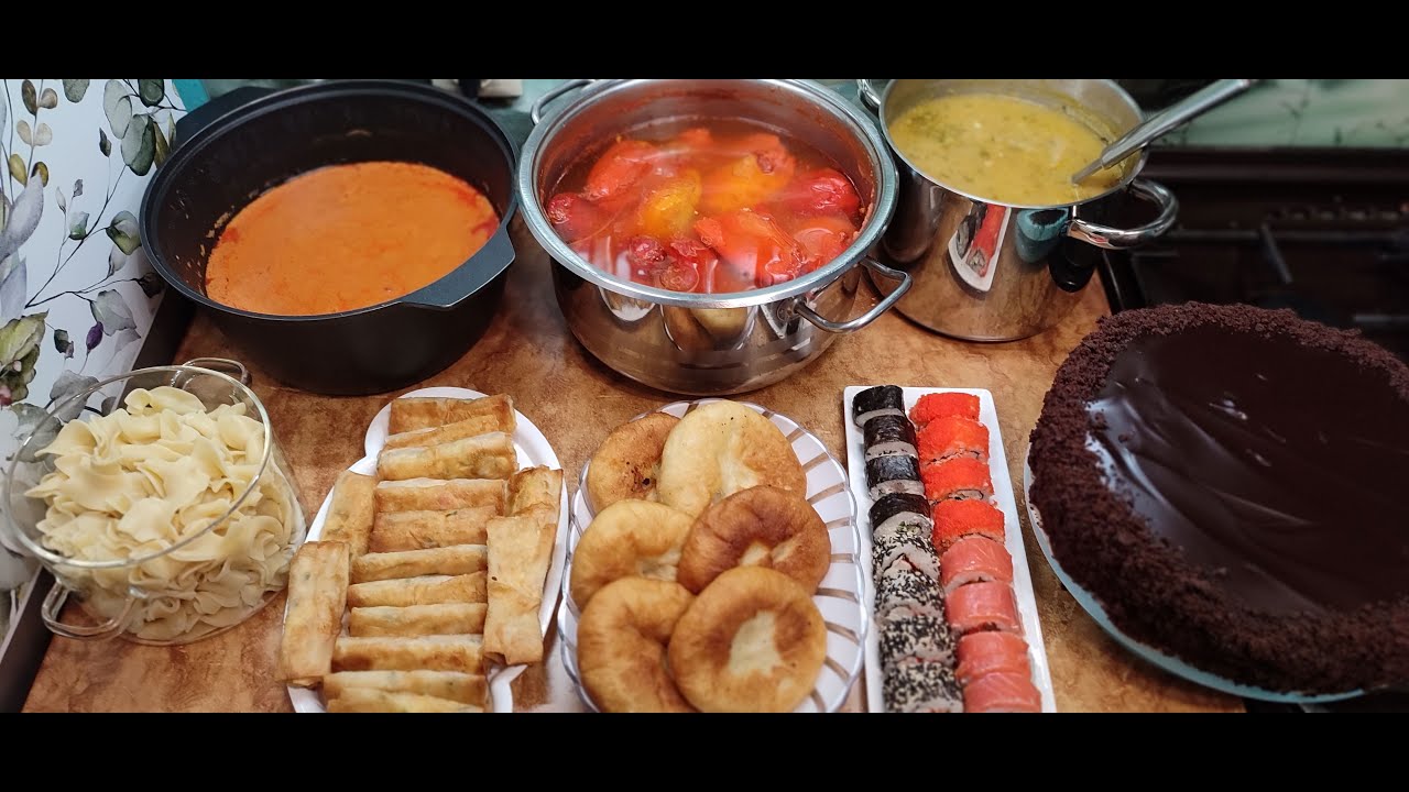 Наготовила !!! Меню на 2 - 3 дня !!! / Delicious menu for 2-3 days!!!